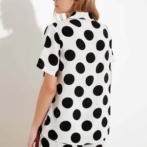 Women's Polka Dot Shorts Set - Co-ord Sets 29