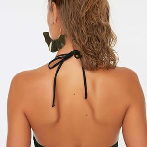 Women's Tie Detailed Bikini Top - Bikinis 24