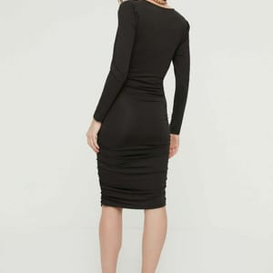 Knitted Bodycon Women's Dress - Midi Dresses 19