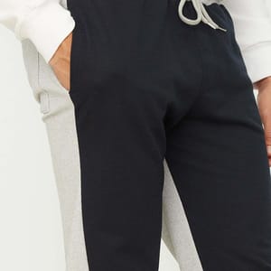 Color Block Cuffed Sweatpants - Sweatpants 29
