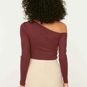 7_org_zoom Button Detail Knitted Body - Casual Tops 24