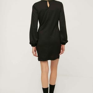 7_org_zoom Women's Solid Knitted Dress - Mini Dresses 19