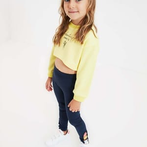 7_org_zoom Girl's Knitted Slim Sweatshirt - Hoodies & Sweatshirts 137