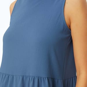 High Neck Tiered Dress - Midi Dresses 45