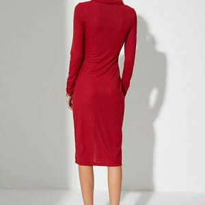Cut Out Detail Shirt Dress - Party Dresses 37