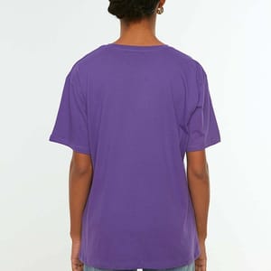 Embroidered Knitted T-Shirt - Casual T-Shirt 40