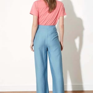 High Waist Wide Leg Pant - Formal Pants 72
