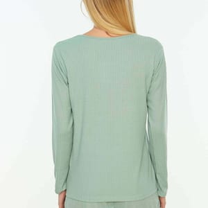 Mint Knitted Shorts Women's Set - Co-ord Sets 23