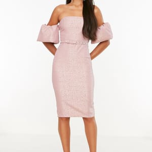 Belt Jacquard Dress Belt Jacquard Dress - Party Dresses 22