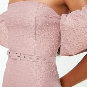 Belt Jacquard Dress Belt Jacquard Dress - Party Dresses 23