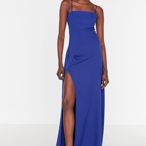 A Line Slit Maxi Dress Trendyol - Women's Maxi Dresses 22