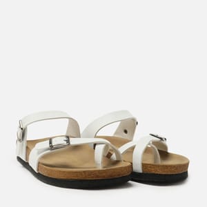 White Casual Flat Flip Flop Women's Footwear Casual Flat Sandals For Women - Casual Sandals 34