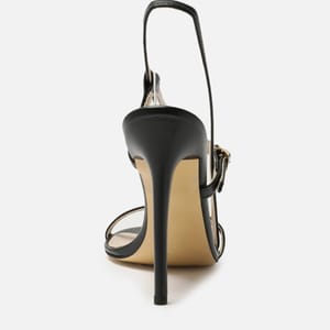 Black Tie Around Ankle Casual High Heel Women's Footwear Trendyol - Women's High-Heel Sandals 33