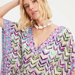 Asymmetric Printed Dress Asymmetric Printed Dress - Midi Dresses 12