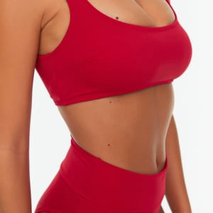 Solid High Waist Bikini Set Trendyol - Women's Bikinis 22