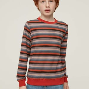 Kids Striped Crew Neck Sweater - Sweaters & Cardigans 72