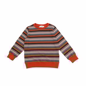 Kids Striped Crew Neck Sweater - Sweaters & Cardigans 75