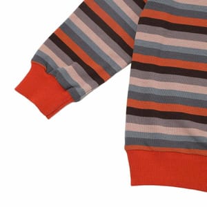 Kids Striped Crew Neck Sweater - Sweaters & Cardigans 77