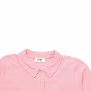 Kids Essential Long Sleeve Girls' Polo - Polo Shirts 88