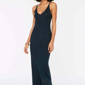 Cami Plunge Maxi Knitwear Dress - Maxi Dresses 24