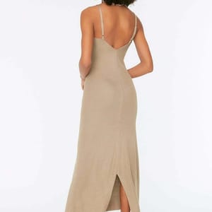 Cami Plunge Maxi Knitwear Dress - Maxi Dresses 38
