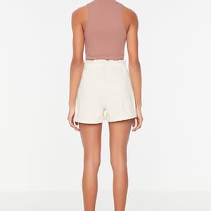 Trendyol - Women's Denim Shorts 34