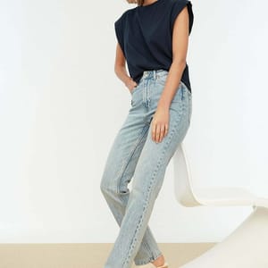 Graphic Knitted T-Shirt Graphic Knitted T-Shirt - Casual T-Shirt 60