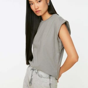 Graphic Knitted T-Shirt - Casual T-Shirt 30