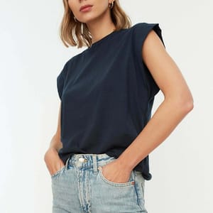 Graphic Knitted T-Shirt Graphic Knitted T-Shirt - Casual T-Shirt 56