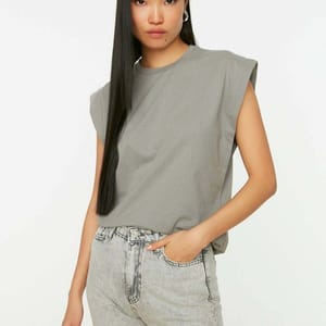 Graphic Knitted T-Shirt - Casual T-Shirt 32