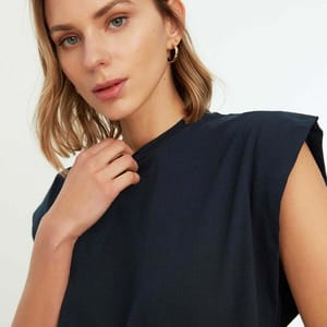 Graphic Knitted T-Shirt Graphic Knitted T-Shirt - Casual T-Shirt 59