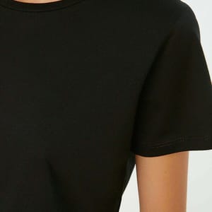 2 Pack Crew Neck Knitted T-Shirt Trendyol - Women's Casual T-Shirt 47