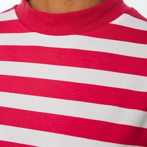 Striped Knitted T Shirt Trendyol - Women's Casual T-Shirt 39