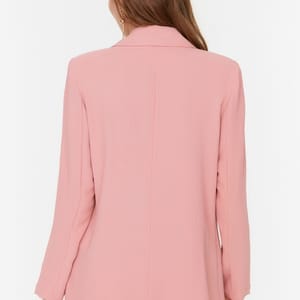 Dried Rose Button Jacket