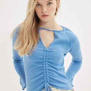 Tie Detailed Knitwear Sweater