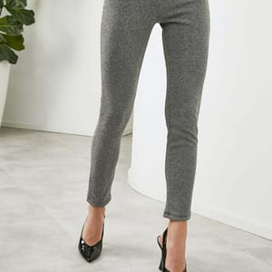 Jacquard Knitted Active Tights - Tights & Leggings 38