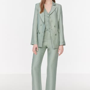 Mint High Waist Women's Pants Mint High Waist Women's Pant - Formal Pants 30