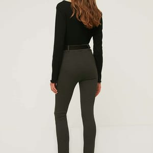 High Rise Slim Fit Pant - Formal Pants 24