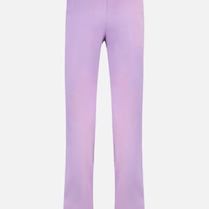 Purple High Waist Women's Pant - Formal Pants 34