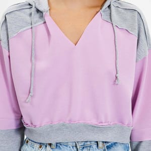 Knitted Cropped Women's Hoodie Knitted Cropped Women's Hoodie - Hoodies 38