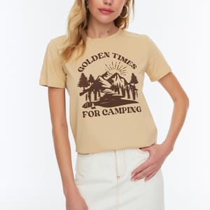 Basic Printed T Shirt