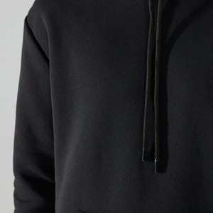 Black Essential Men's Hoodie - Hoodies 23