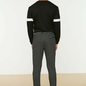 Men's Checked Sweatpants - Sweatpants 64