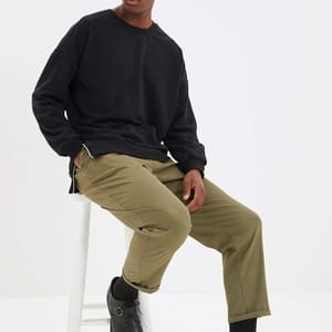 Men's Sweatshirt Men's Black Sweatshirt - Sweatshirts 23