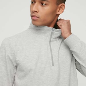 Zip Detail Sleeve Pocket Sweatshirt - Sweatshirts 22