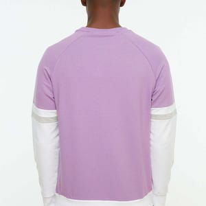 Two Tone Color Block Men's Sweatshirt Trendyol - Men's Sweatshirts 52