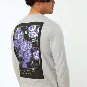 Back Print Graphic Men's Sweatshirt - Sweatshirts 59