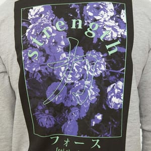 Back Print Graphic Men's Sweatshirt - Sweatshirts 57