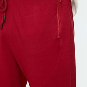 Red Essential Zipped Pocket Men’s Sweatpants - Sweatpants 33