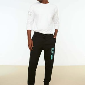 Regular Fit Printed Men's Sweatpants - Sweatpants 68